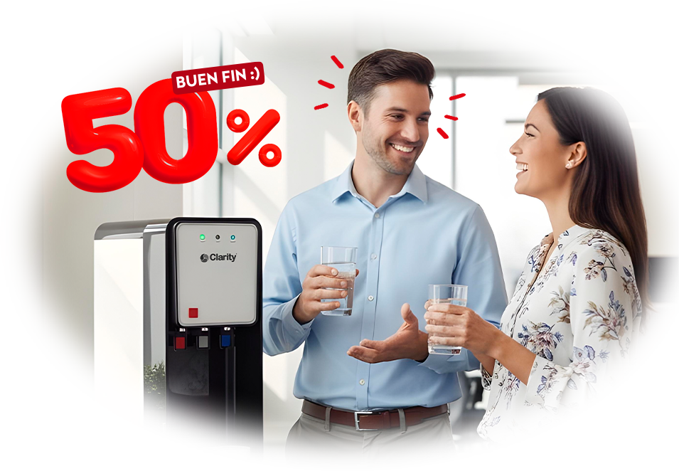 Bebederos y estaciones de llenado Clarity Nixi de agua purificada