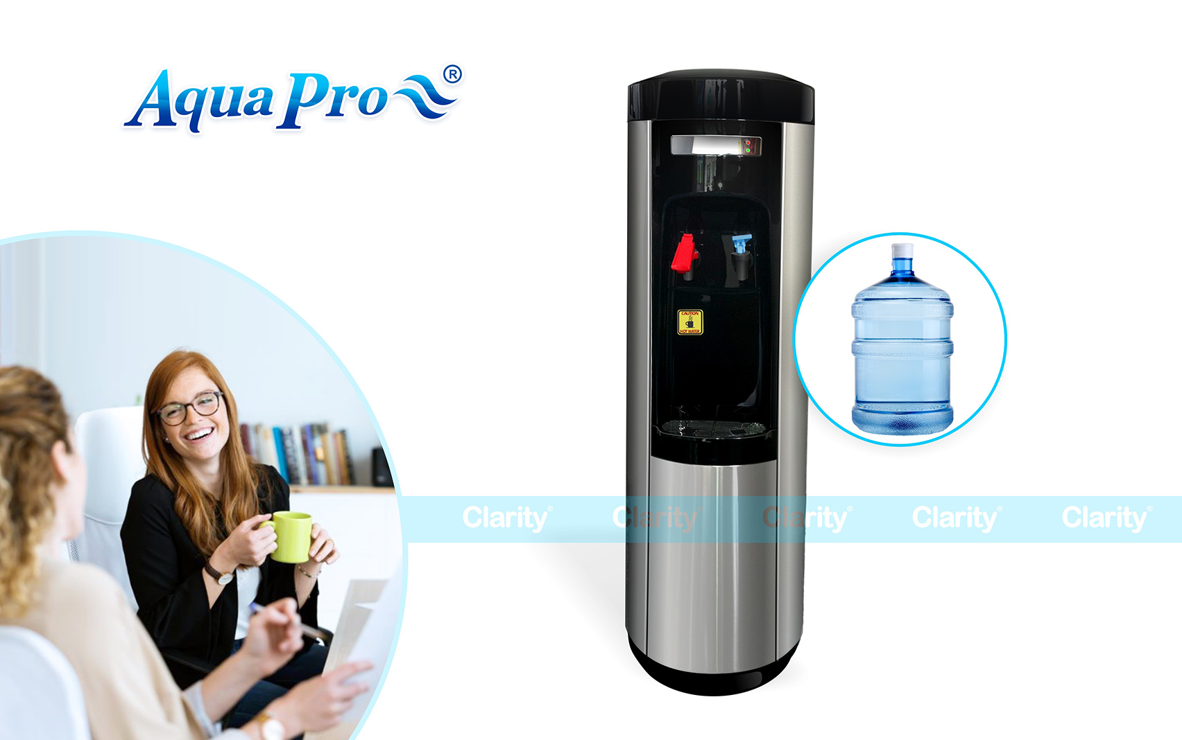 Dispensador de Lujo de Agua Fría y Caliente